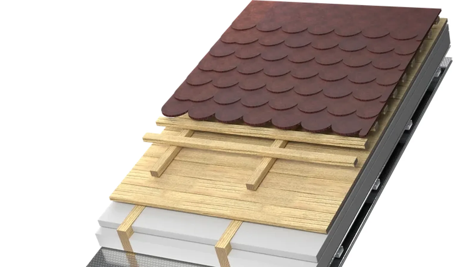 Insulation packages for rafters 10 cm deep