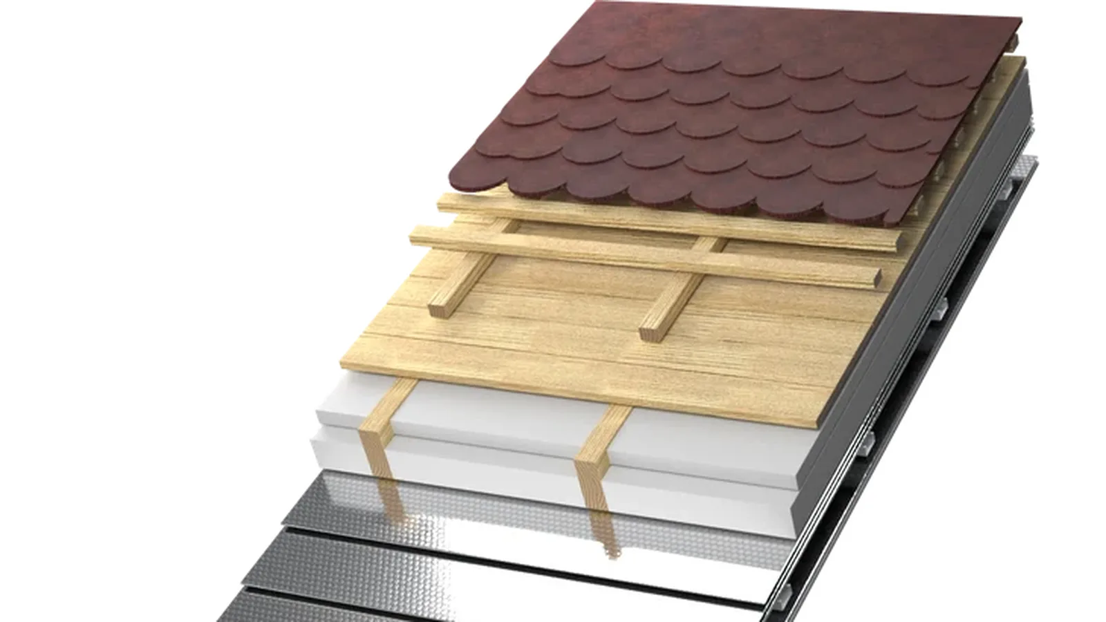 Insulation packages for rafters 15 cm deep