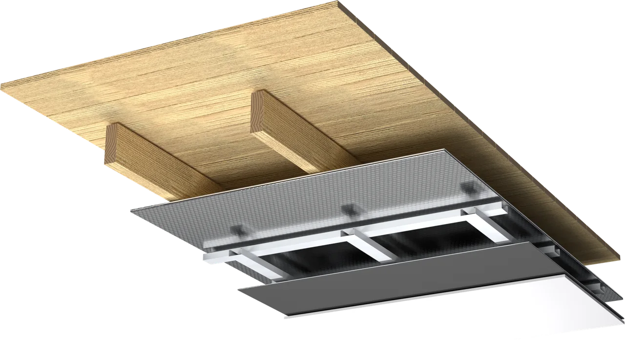 3D rendering: the reflective package for habitable attics