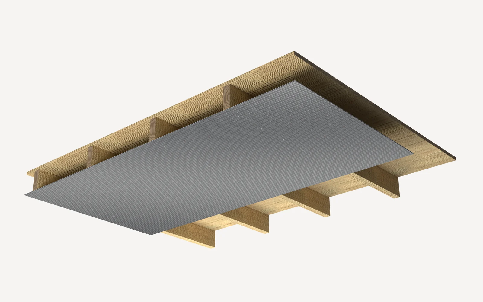 Installation, step 2: the first strip