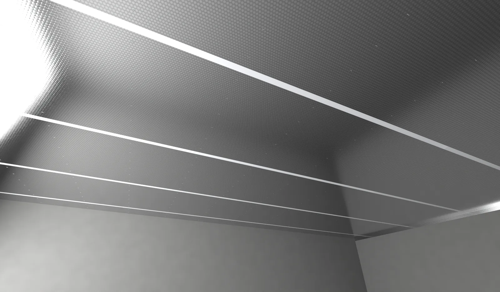 Montage, stap 2: Reflectiva Gold onder de balken