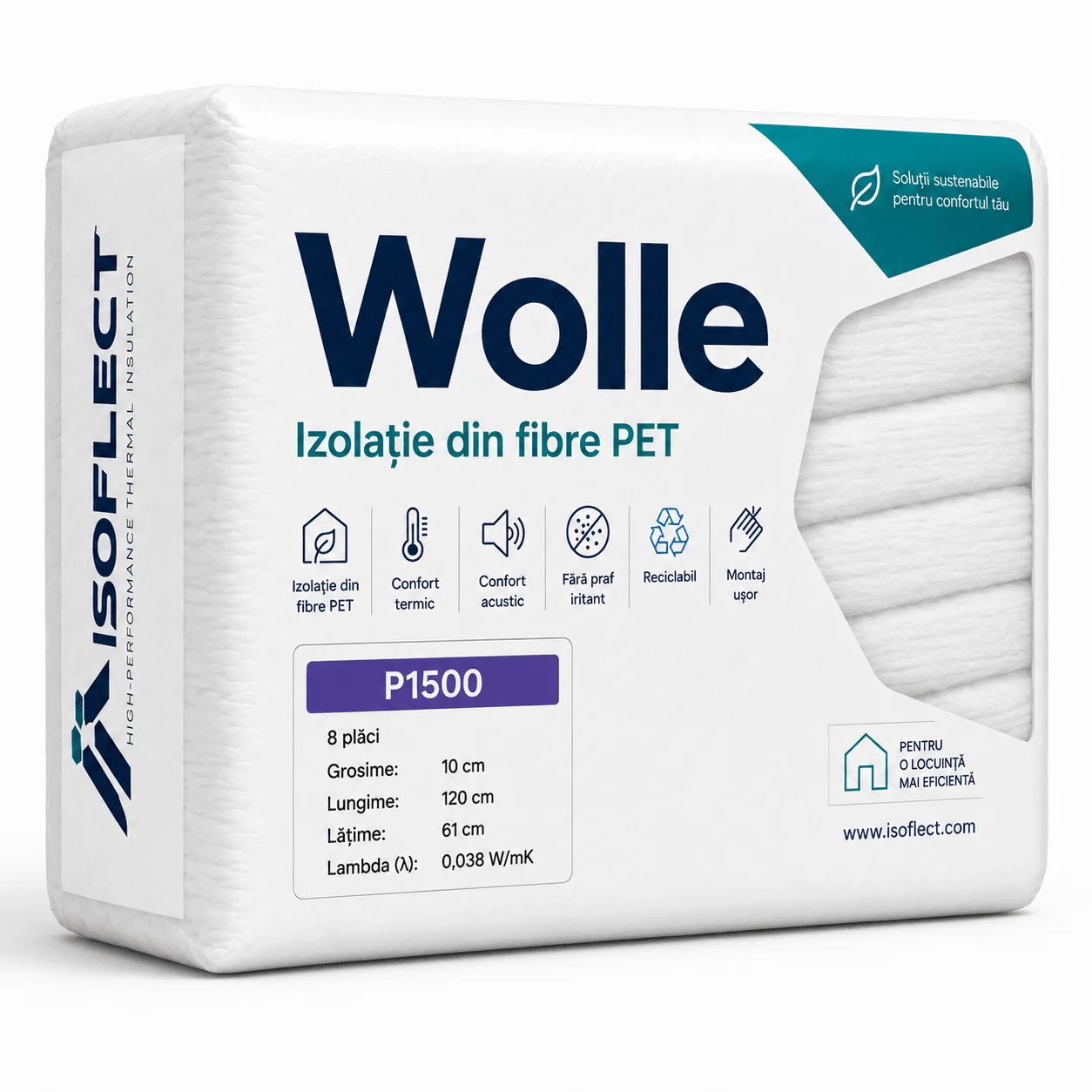 Wolle P1500, standard pack